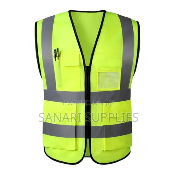 Reflective Safety Vest 120 Gsm High Quality European Standard