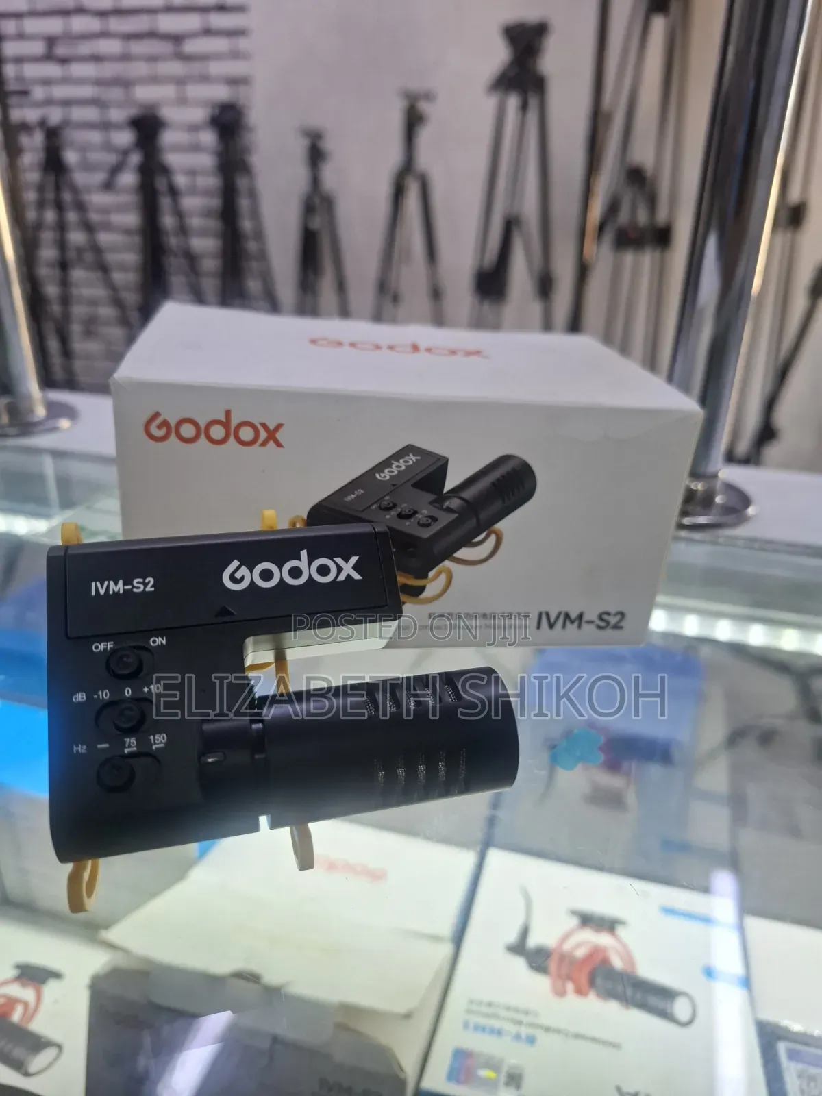 Godox Ivm-S2 Camera-Mount Shotgun Microphone