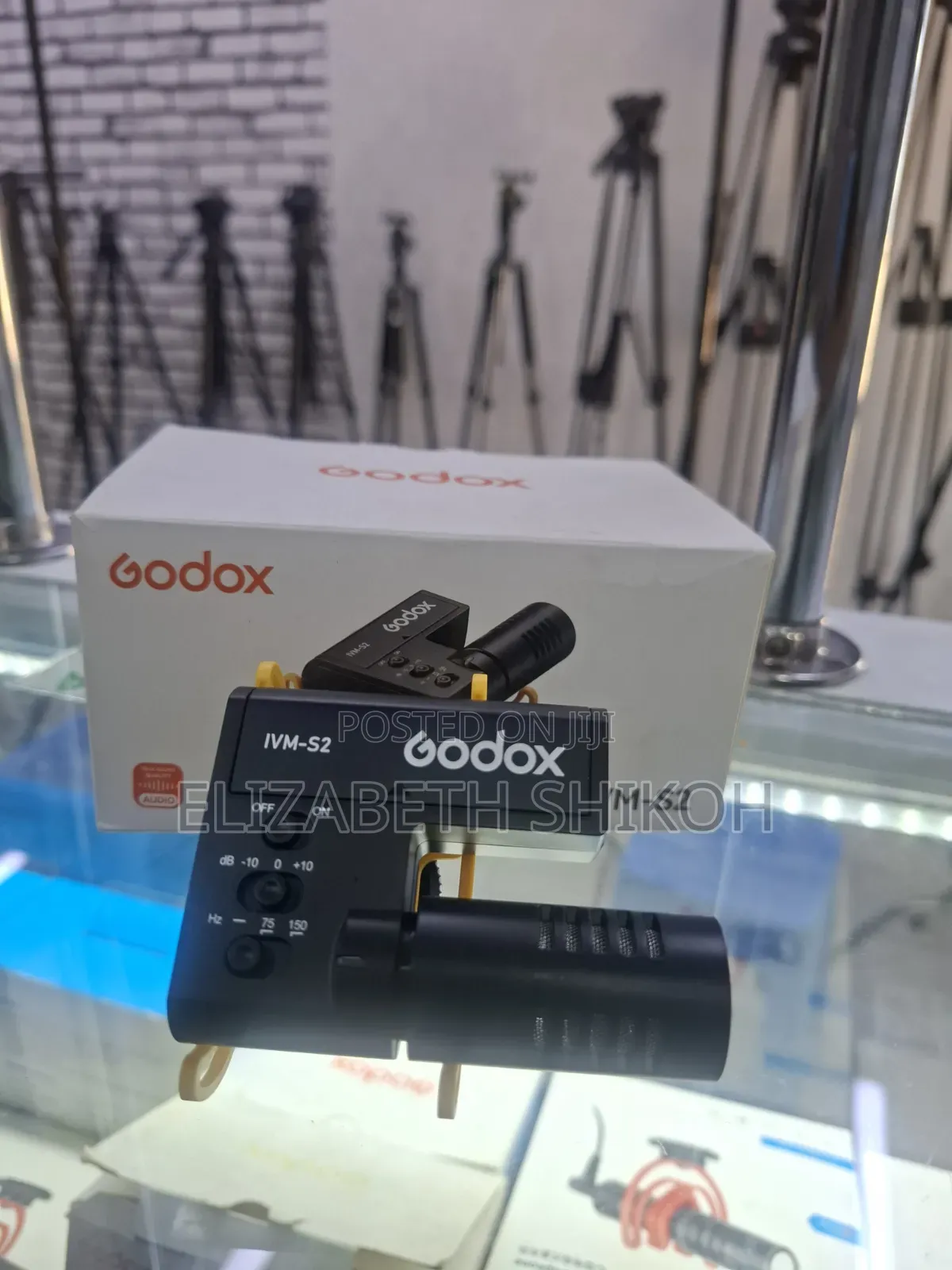 Godox Ivm-S2 Camera-Mount Shotgun Microphone