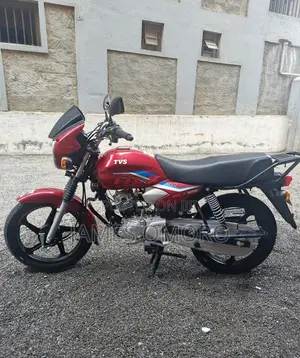 TVS HLX 125 2025 Red