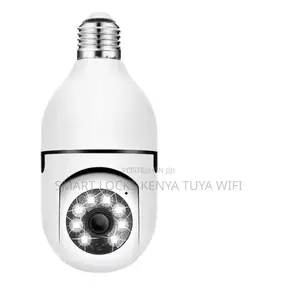 360 Degree Full Color Night Vision Wireless Bulb Lamp Camera 1080p