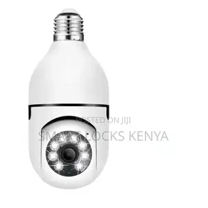 360 Degree Full Color Night Vision Wireless Bulb Lamp Camera 1080p