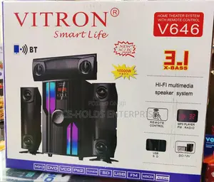 Vitron 3.1 Channel Woofer Speaker System - V645, V646, V641, V642