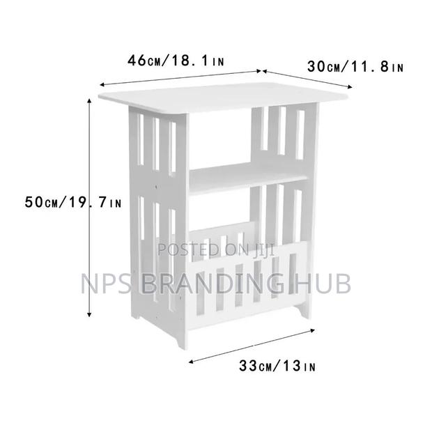 Modern Nordic Style Wooden Storage Table Cn - thumbnail 3