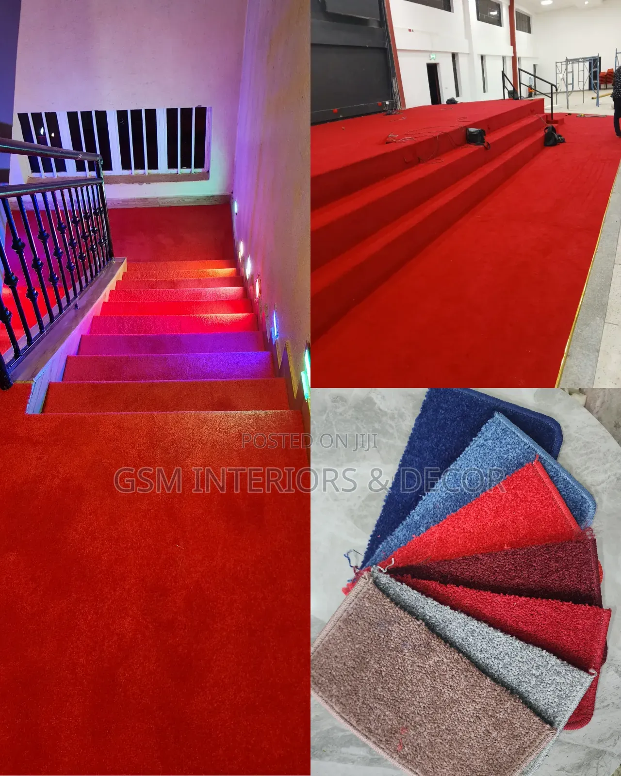 Wall to Wall Red Carpets Where Comfort Meets Class