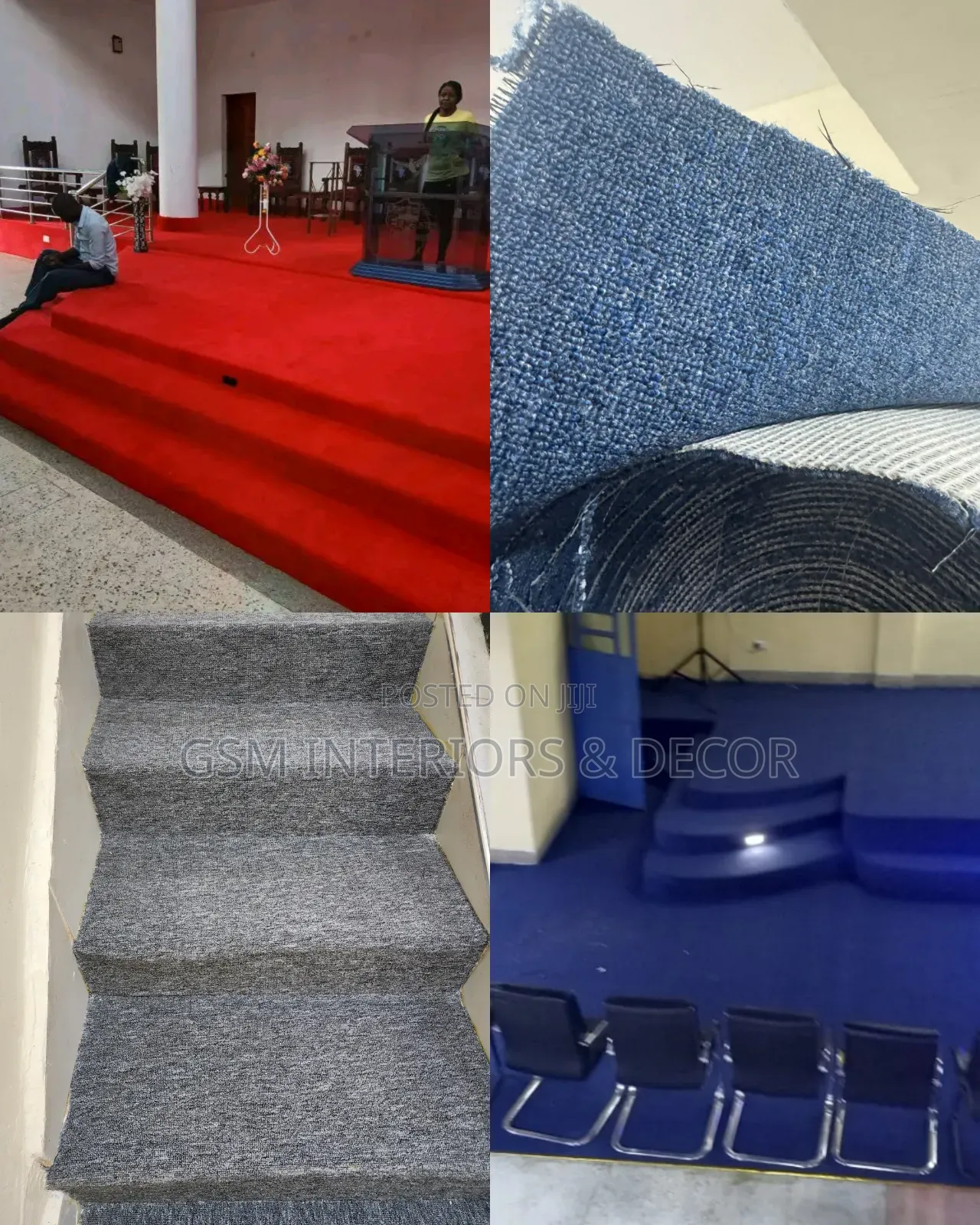 Wall to Wall Carpets With a Strong Backing Antiwear