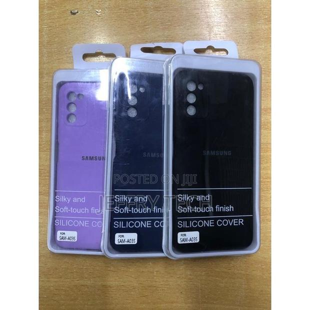 For Samsung Galaxy A03s Silicon Case Back Cover |