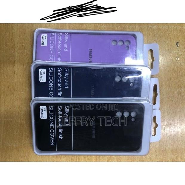 For Samsung Galaxy A03s Silicon Case Back Cover | - thumbnail 2
