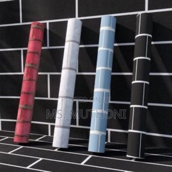 Self Adhesive Brick Wallpaper Design - main view