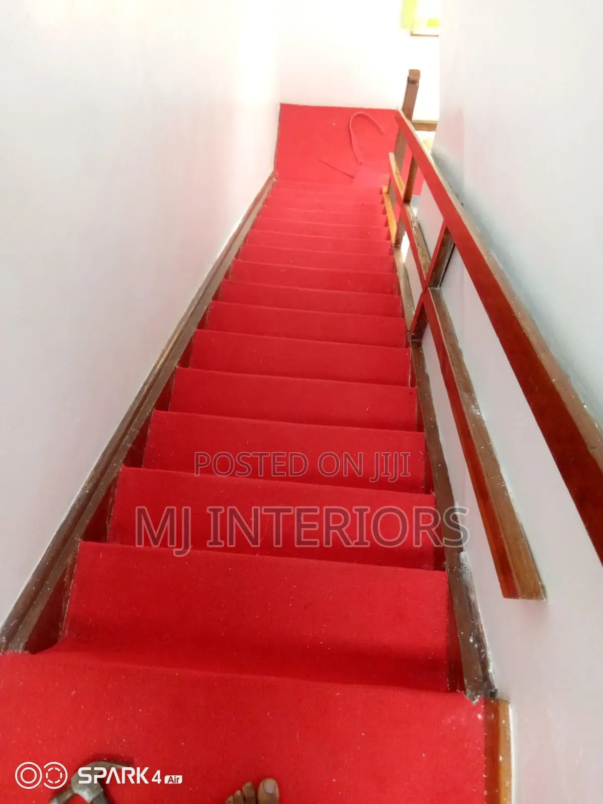 Heavy Duty Staircase Carpet Long Lasting Anti Slip Design