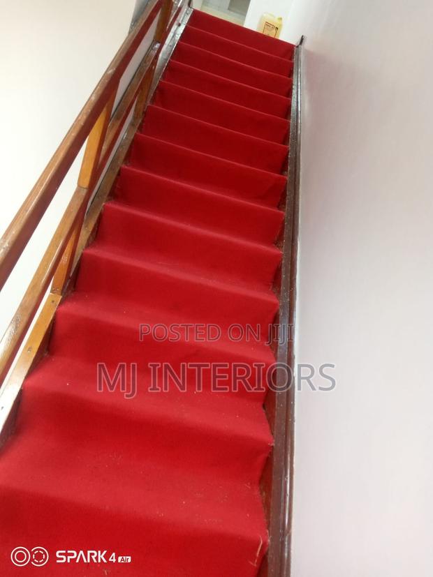 Elegant Stair Carpet Wall to Wall Installation Modern Look Upgrade