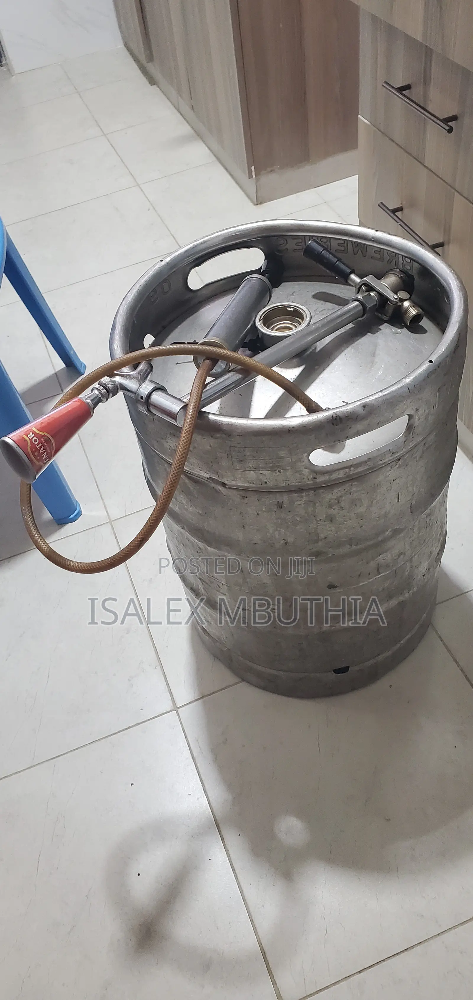 Keg Pump and Cylinder