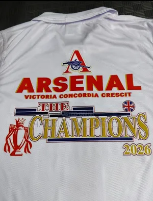 Customised Arsenal Jersey Printing Services Available