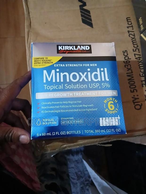Minoxidil Topical Solution 5% Hair Growth Treatment 60ml 1mnth Supply - thumbnail 2