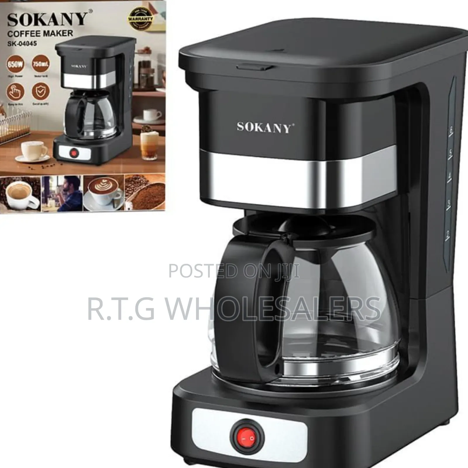 Sokany Sk-04045 750ml Coffee Maker