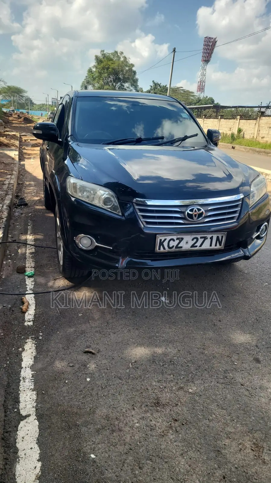 Toyota Vanguard 2013 Black