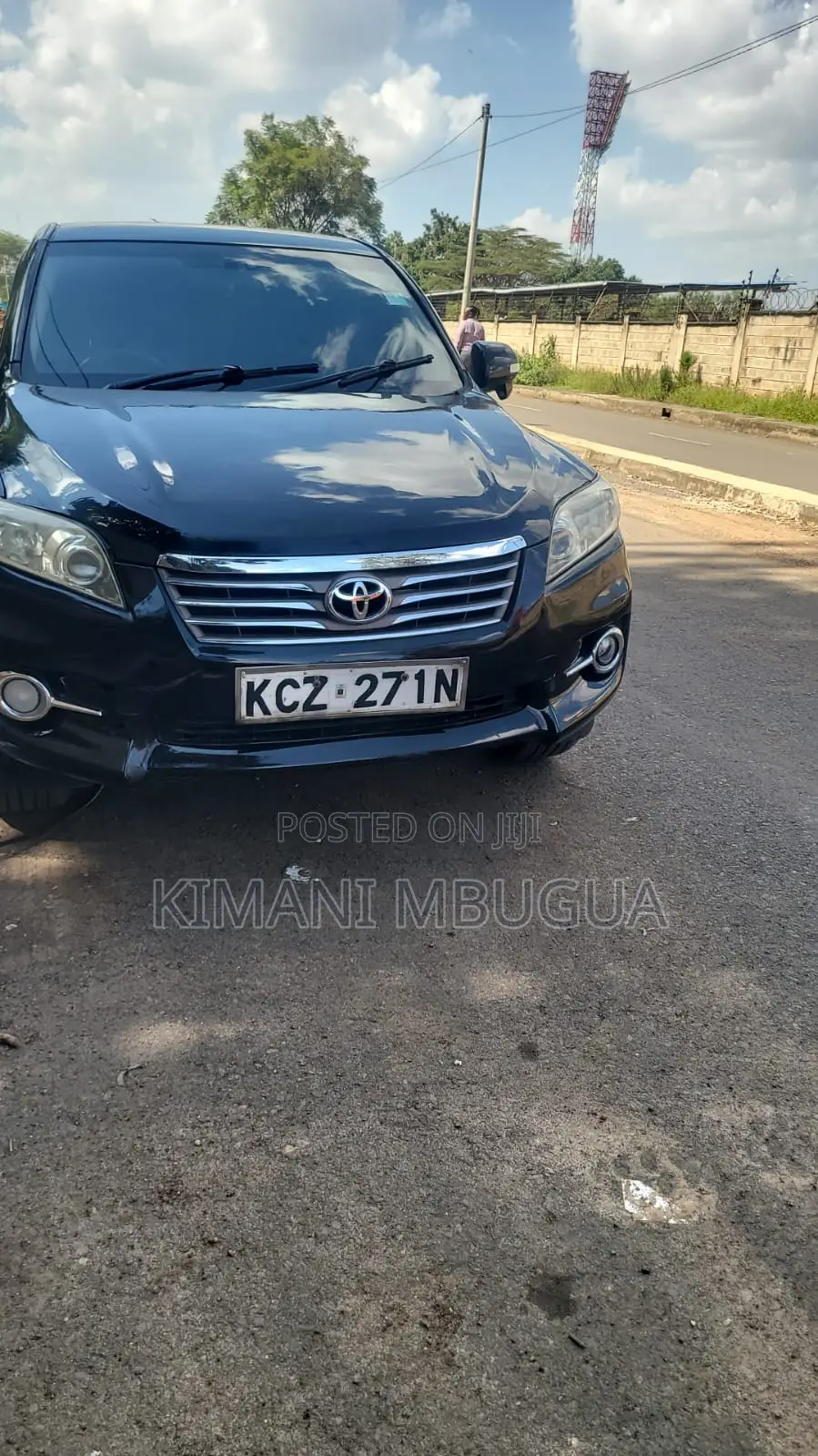 Toyota Vanguard 2013 Black