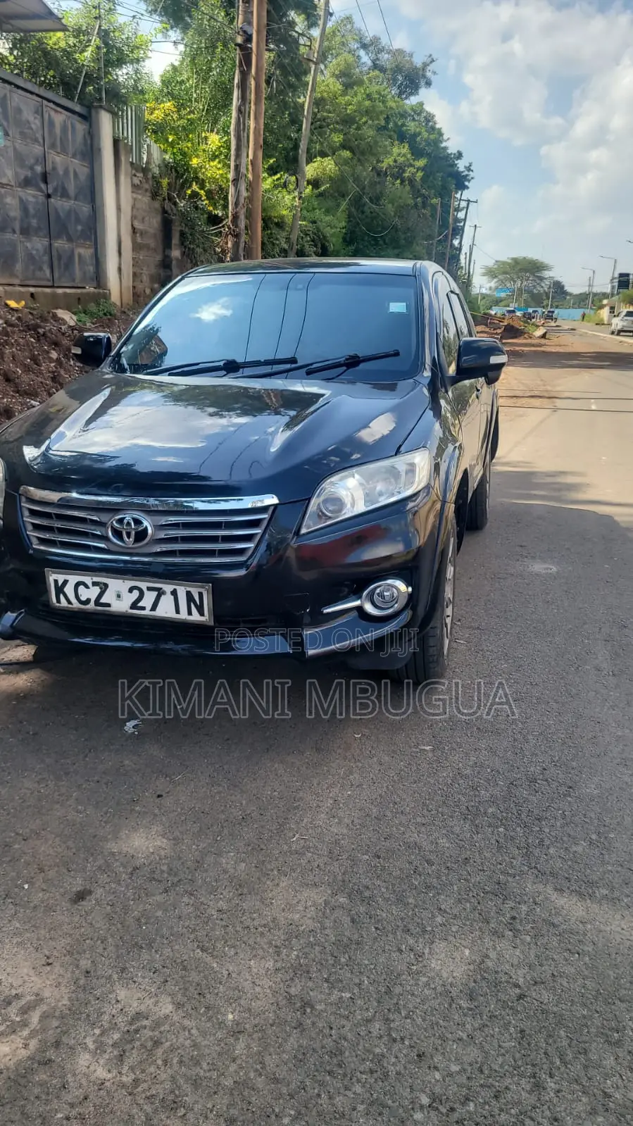 Toyota Vanguard 2013 Black