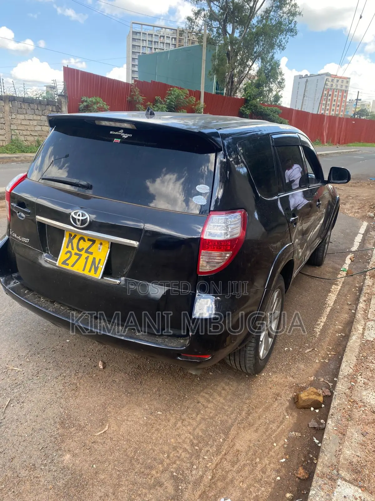 Toyota Vanguard 2013 Black