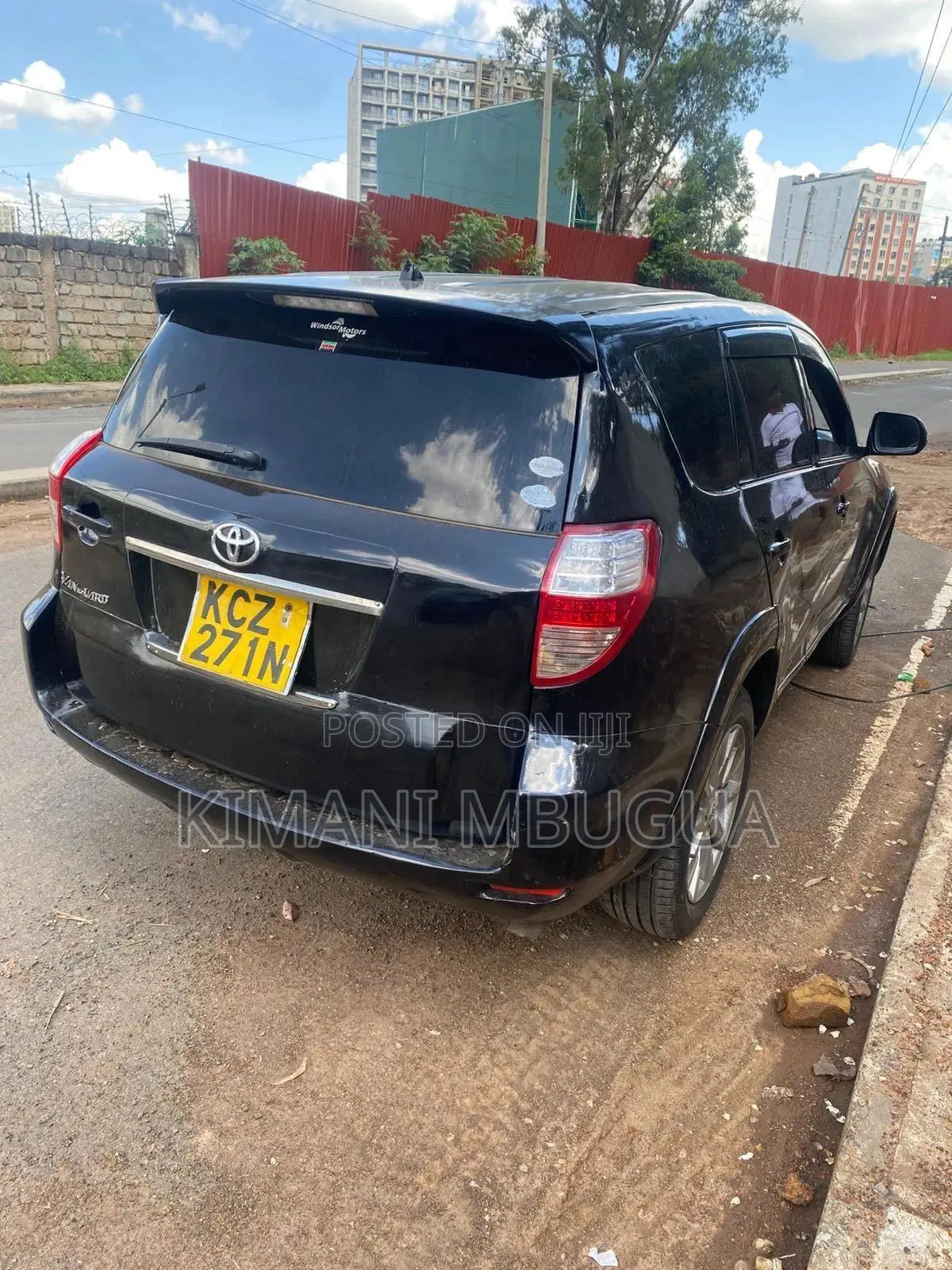Toyota Vanguard 2013 Black
