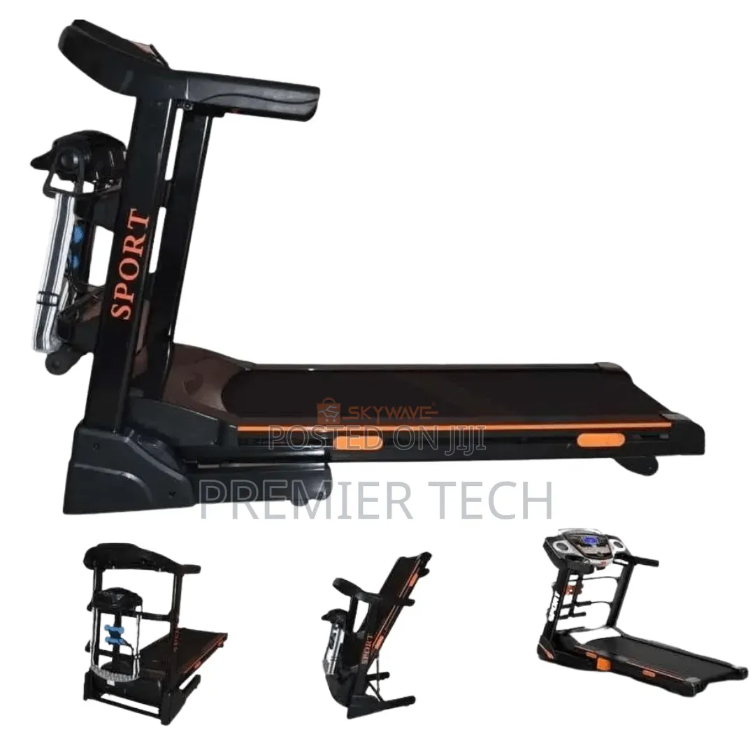 *Auto Incline Treadmill With Massage Belt*