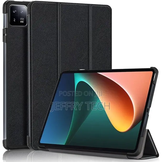 Case for Xiaomi Pad 6/Pad 6 Pro 11'' 2023, Folding Ultra-Thin Pu Leath