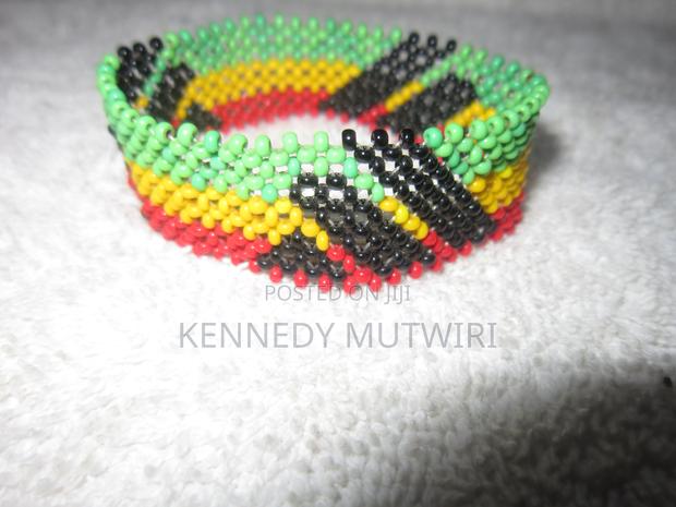 Rasta Beaded Bracelet