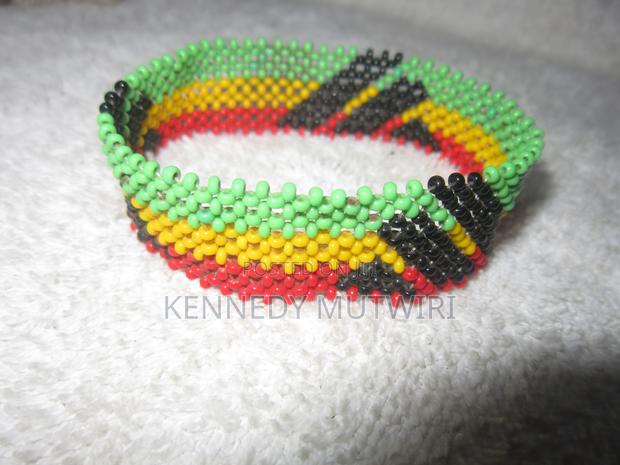 Rasta Beaded Bracelet - thumbnail 2