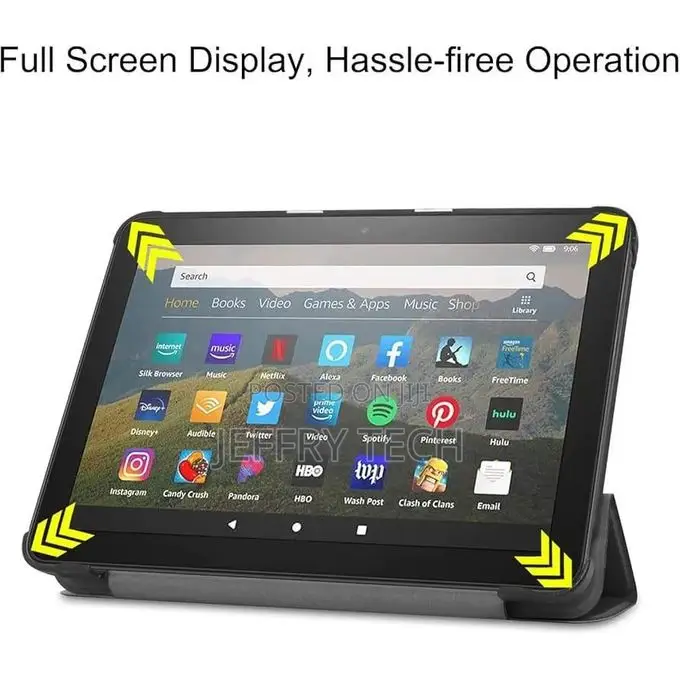 Fire Hd 8 Tablet Case,Tablet Case Fits Amazon Kindle Fire Hd 8 8 Pl