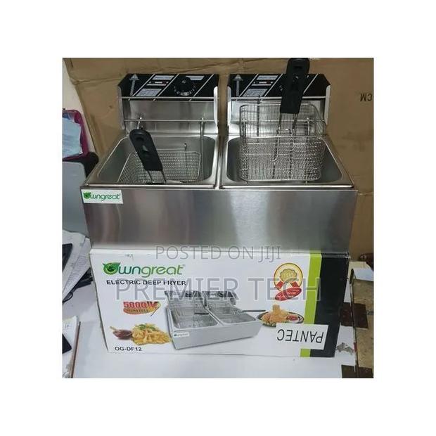 *Owngreat 12litre Double Deep Fryer*