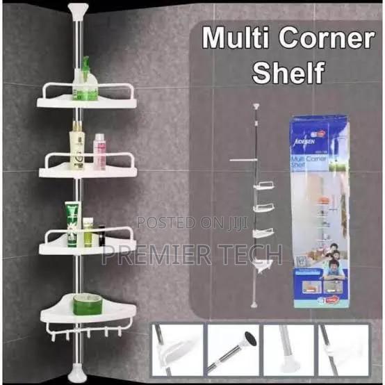 *Telescopic Multi-Corner Shelf