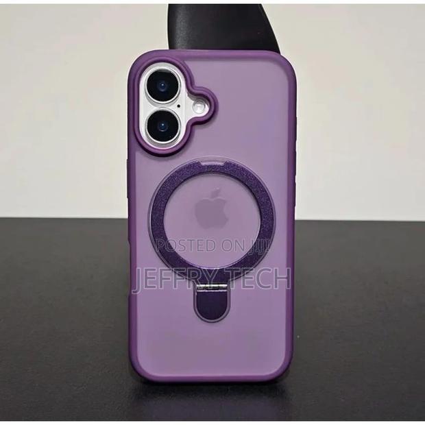 Case for iPhone 17 Frost Ring Magsafe With Camera Lens Protector