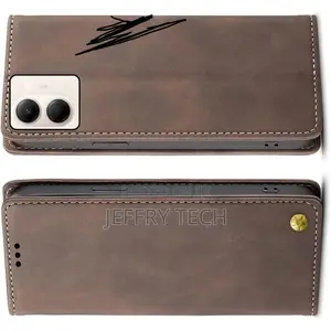 Cover for Vivo Y05 5g Mobile Phone Flip Wallet Case Premium Leather Fi