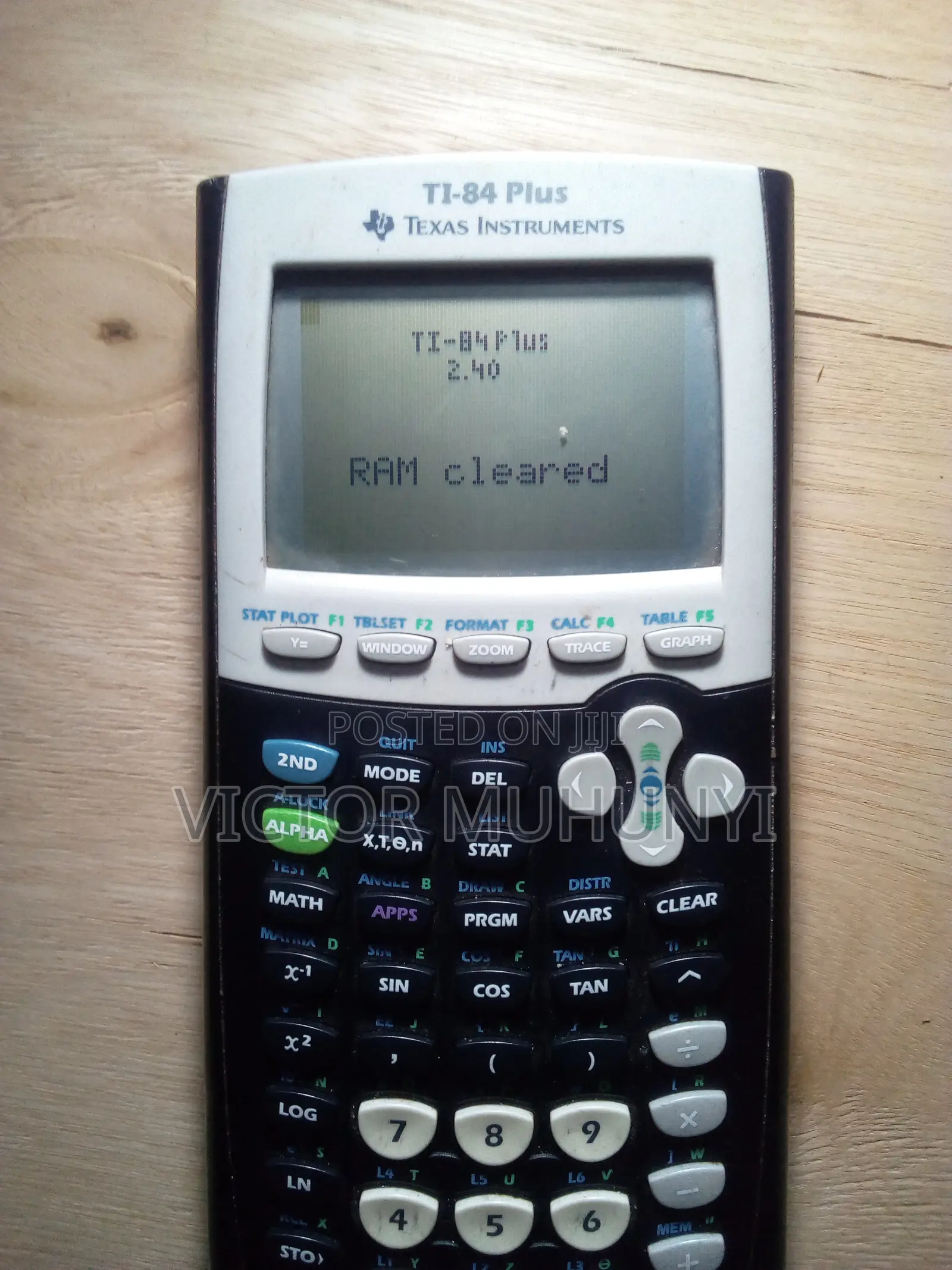 Texas Instruments Ti-84 Plus Graphics Calculator