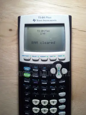 Texas Instruments Ti-84 Plus Graphics Calculator