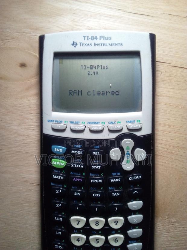 Texas Instruments Ti-84 Plus Graphics Calculator