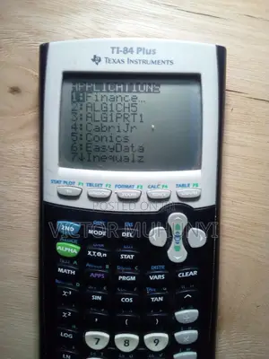 Texas Instruments Ti-84 Plus Graphics Calculator