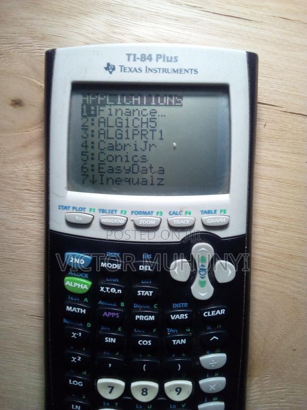 Texas Instruments Ti-84 Plus Graphics Calculator - thumbnail 2