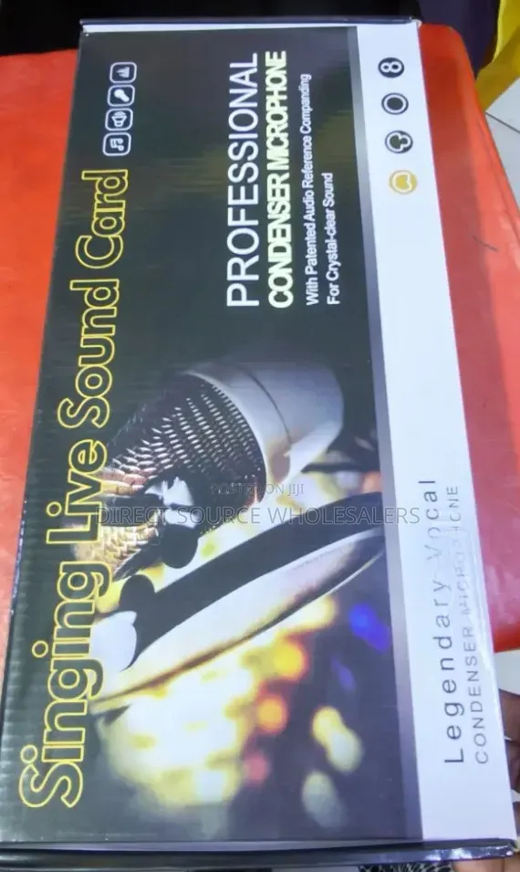 Bm800 Professional Condenser Microphone Studio Recording Kit