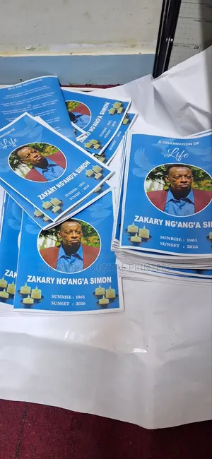 A4 Eulogies/Burial Program