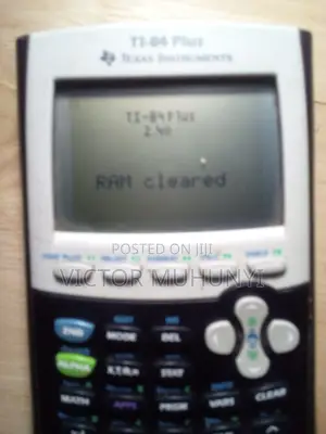 Texas Instruments Ti-84 Plus Graphics Calculator