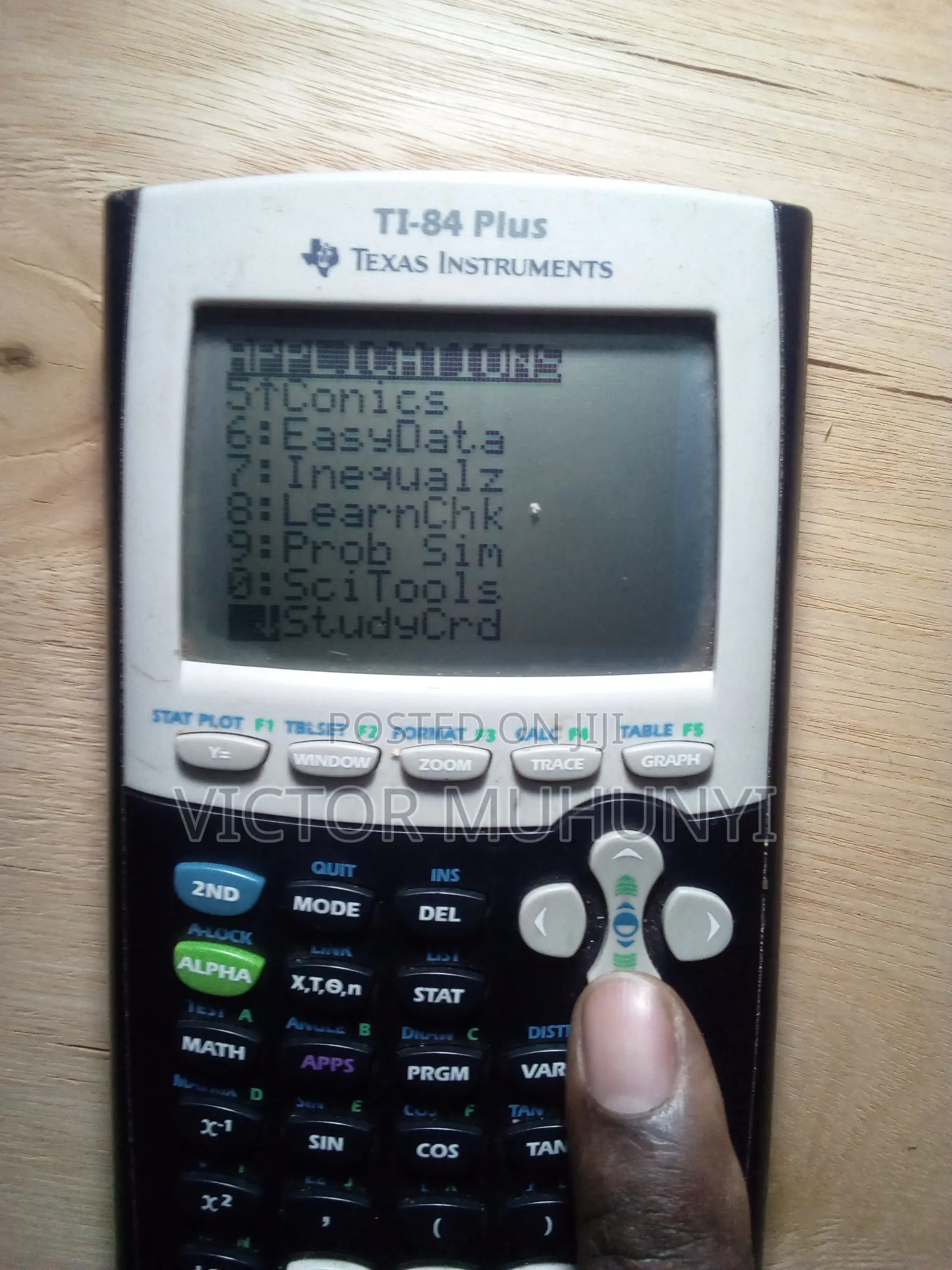 Texas Instruments Ti-84 Plus Graphics Calculator