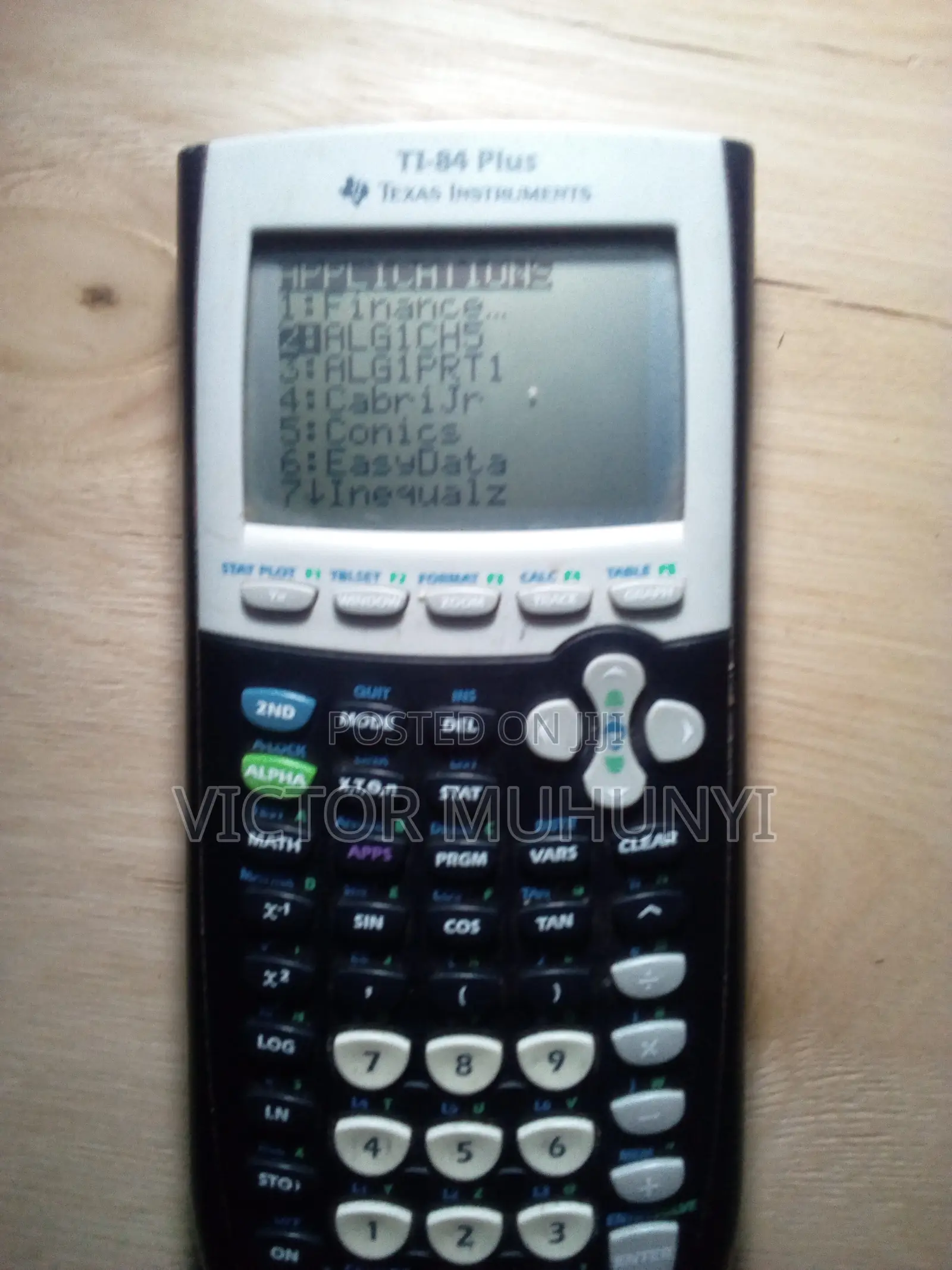 Texas Instruments Ti-84 Plus Graphics Calculator