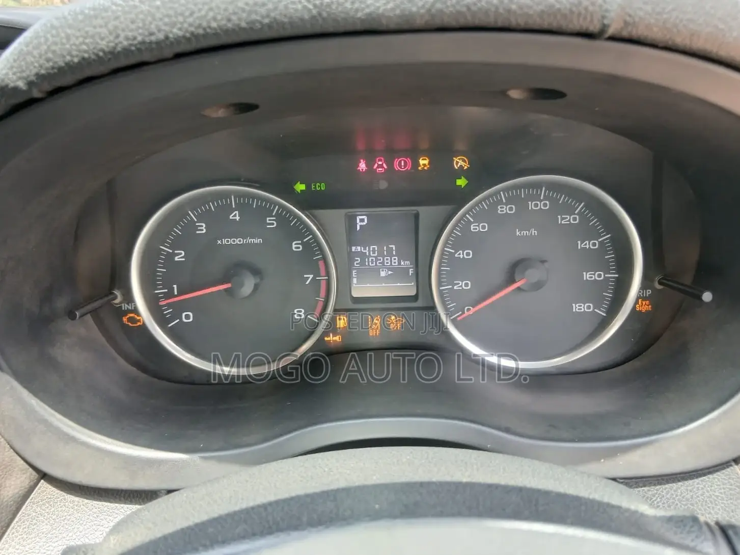 Subaru Impreza 2012 Gray