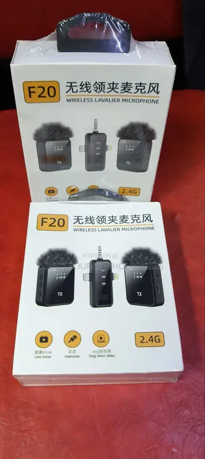 F20 Portable Wireless Microphone for Content Creators