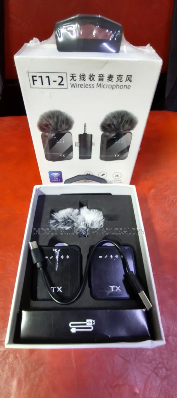F11-2 Professional Wireless Microphone With Noise Reduction