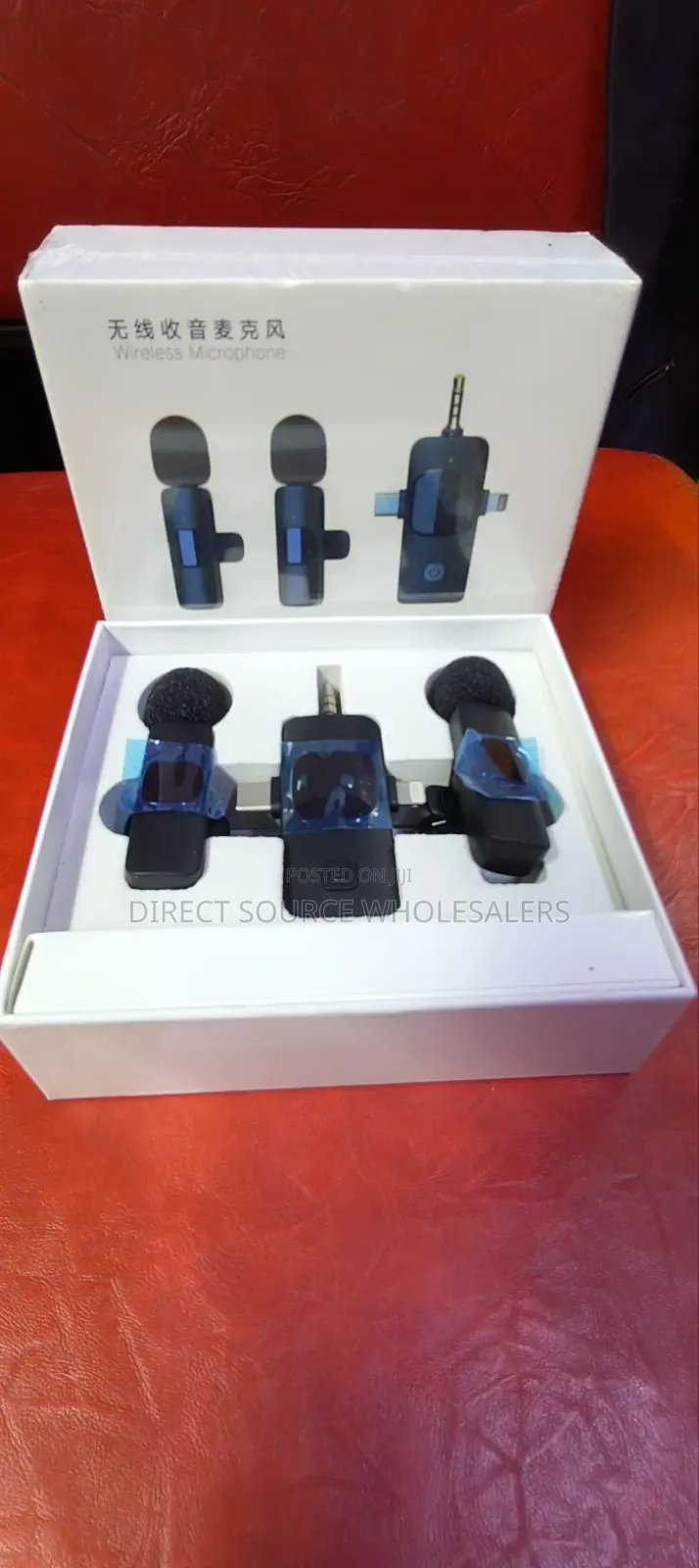 Dual Wireless Microphone With Noise Reduction