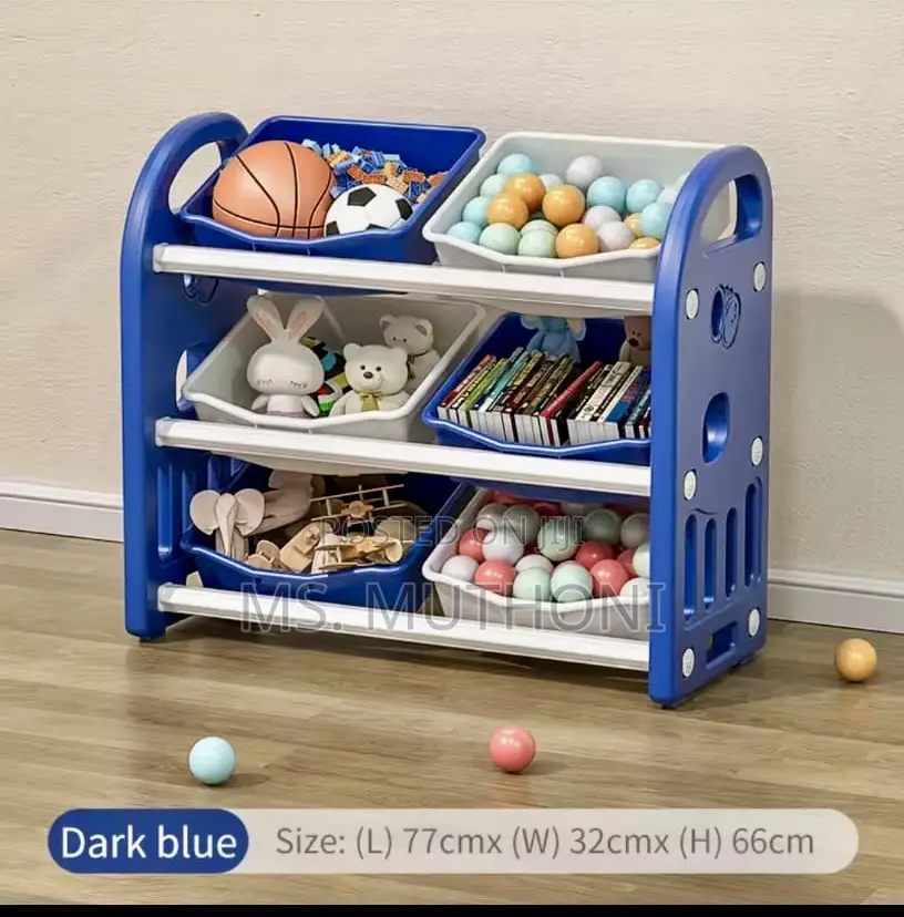 Multilayer Kids' Toys Storage Cabnient