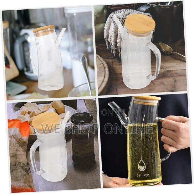700ml Multipurpose Curved Oil Jar - thumbnail 2