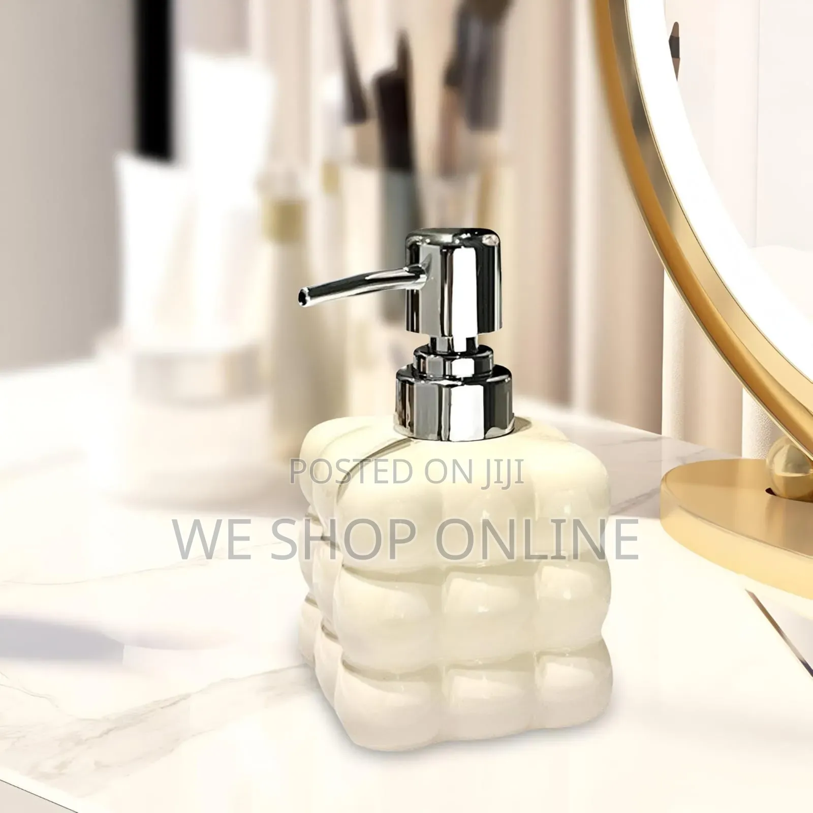 Bubble Glass Soap Dispenser 300ml